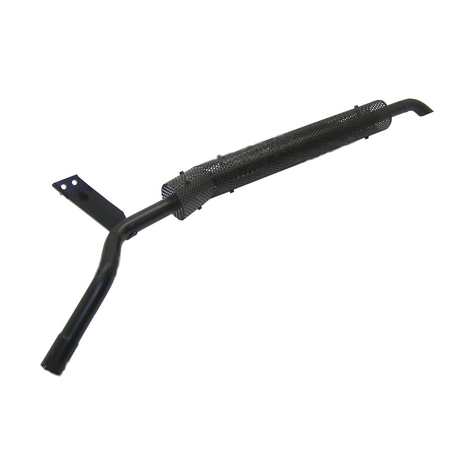 Auspuffrohr für Mitsubishi - Länge 1235 mm