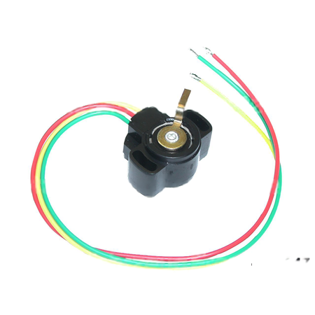 Potentiometer für Linde - 125° Drehwinkel - 3,85 kΩ
