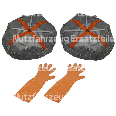 Schneesocken für Gabelstapler Reifen 6.00-9 / 6.50-10 / 21x8-9