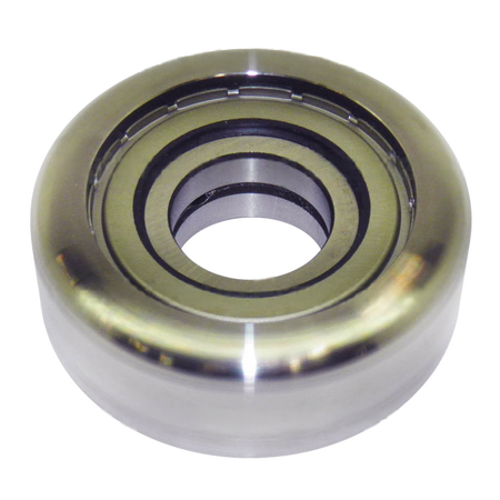 Hubmastrolle für Gabelstapler - Ø Außen 77,5 mm - Ø Innen 28 mm