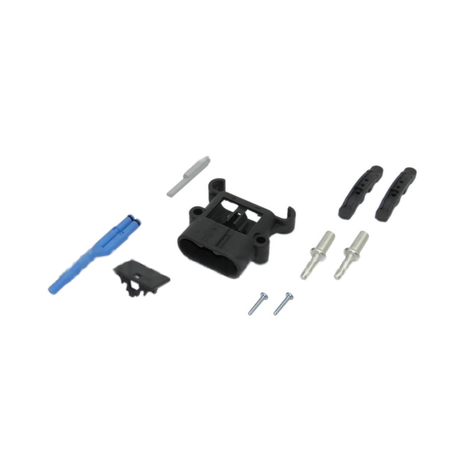 REMA Batteriestecker männlich 80A 16mm² mit Luftadapter