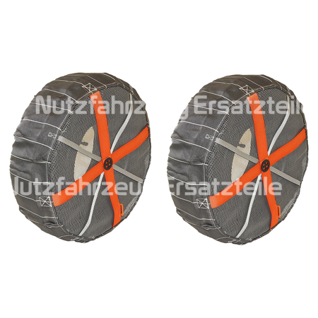 Schneesocken für Gabelstapler Reifen 5.00-8 / 16x6-8 / 18x7-8