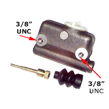 Hauptbremszylinder für Caterpillar - Länge 131,5 mm - Ø Kolben 19,0 mm