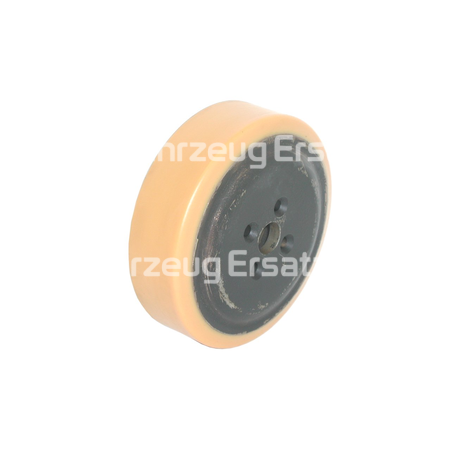 Antriebsrad Hubwagen, Gabelstapler Ø 220 x B 70 mm - 4 Loch - Polyurethan
