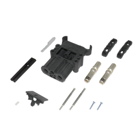 REMA Batteriestecker weiblich 320A 50mm² mit Pilotkontakten