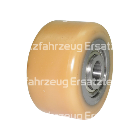 Gabelrolle Ø 90 x B 50 mm - Einspannlänge 52 mm - Bohrung 20 mm