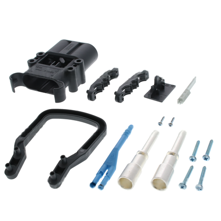 REMA Batteriestecker männlich 320A 95mm² mit Luftadapter und losem Griff