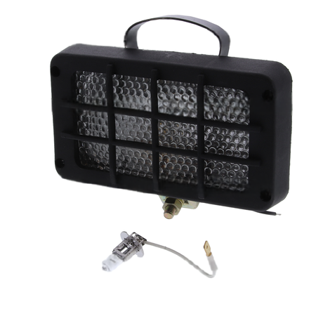 Arbeitsscheinwerfer 12V 55W H3 - (LxBxH): 175 x 102 x 73 mm