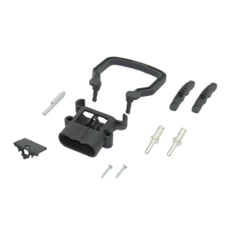 REMA Batteriestecker männlich 80A 35mm² mit losem Griff