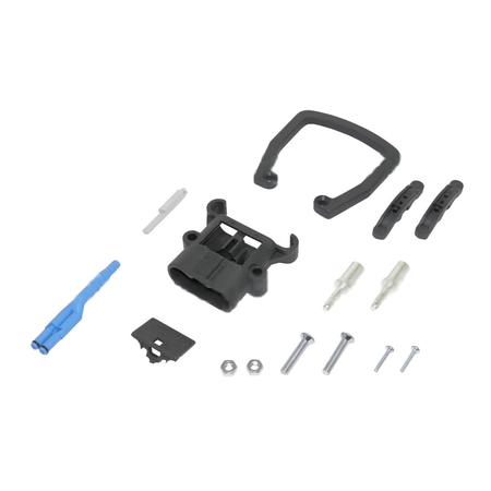 REMA Batteriestecker männlich 80A 25mm² mit Luftadapter und losem Griff