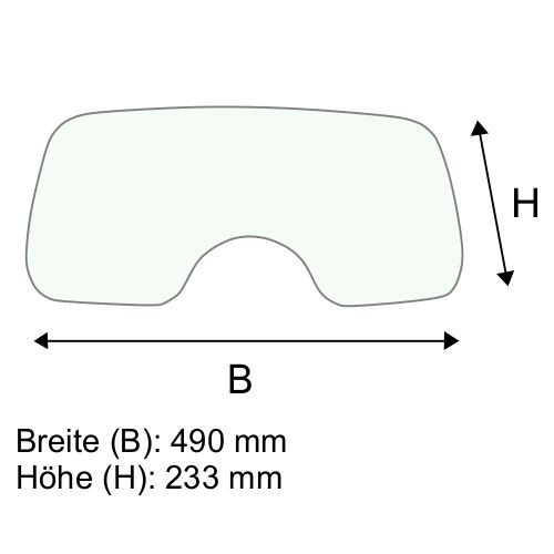 Dachscheibe für Still RX70-40T BR 7335-7338 (720490)